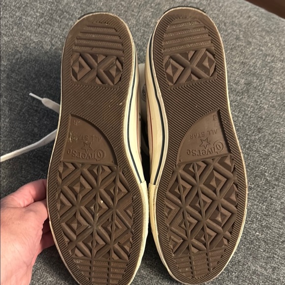 Converse White Sneakers Classic Canvas High-Top - Picture 5 of 5